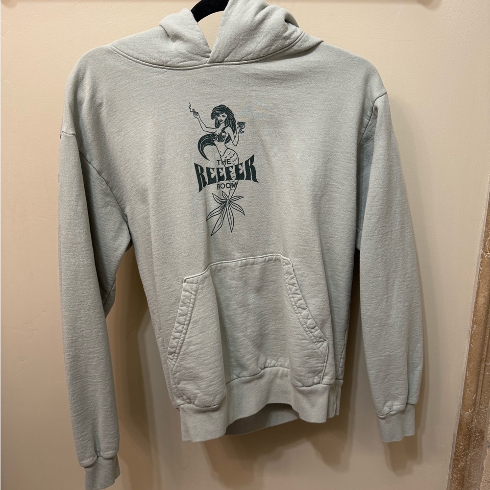 Hoodie in light green